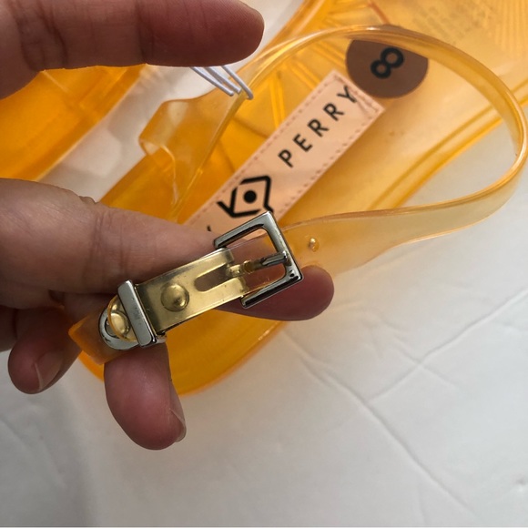 Katy Perry Apricot scented jelly sandals NWOT - Picture 6 of 10
